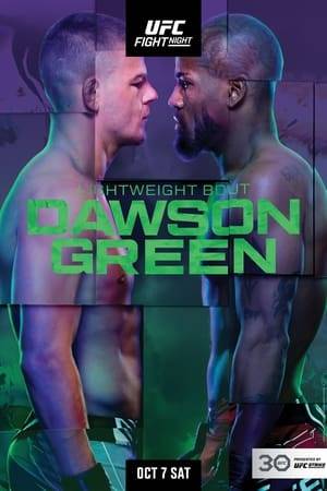 UFC Fight Night 229: Dawson vs. Green was a mixed martial arts event produced by the Ultimate Fighting Championship that took place on October 7, 2023, at the UFC Apex facility in Enterprise, Nevada, part of the Las Vegas Metropolitan Area, United States. A lightweight bout between Grant Dawson and Bobby Green headlined the event.