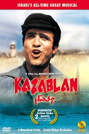 An adaptation of a popular Israeli stage musical. Kazablan is an army veteran turned gang leader in the Israeli port of Jaffa who masks his feelings of bitterness with a lot of bravado. He's sweet on Rachel, a young woman who lives with her father and stepmother. The budding relationship scandalizes the neighbors (not to mention Rachel's parents) and infuriates Yanush, a middle-aged shoe store owner who wants Rachel for himself. (Yanush feels he's entitled to marry Rachel since they're both Ashkenazi Jews of Eastern European origins, whereas Kazablan is a Sephardic Jew from Morocco.) The neighborhood has something else to worry about besides the antics of Kazablan and his gang: the city wants to tear down their crumbling homes. The residents pool their resources to save their houses, but the money that's collected is stolen. When he's jailed for the theft, Kazablan must find a way to clear himself.