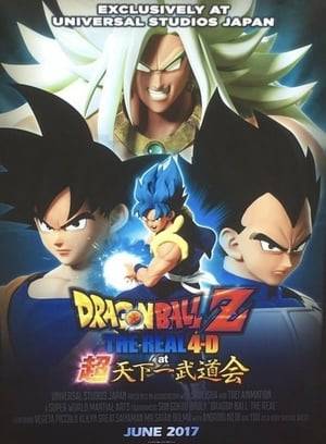 Dragon Ball Z: The Real 4-D at Super Tenkaichi Budoka is a cinematic attraction at Universal Studios Japan and the successor to Dragon Ball Z: The Real 4-D. Like its predecessor, it is a new installment in the Dragon Ball series, this time primarily featuring the face off between Super Saiyan Blue Goku and Broly God.