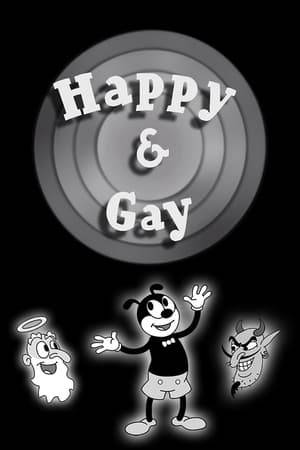 Happy & Gay is a revisionist history document reflecting the form of a 1930's-styled cartoon musical misadventure. Two couples (friends) go out for a fun night on the town!