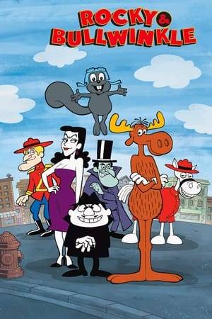 A variety show, with the main feature being the serialized adventures of the two title characters, the anthropomorphic moose Bullwinkle and flying squirrel Rocky. The main adversaries in most of their adventures are the Russian-like spies Boris Badenov and Natasha Fatale. Supporting segments include Dudley Do-Right, Peabody's Improbable History, and Fractured Fairy Tales, among others.