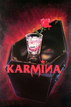 Karmina, a young vampire (only 140 years old) flees her Translylvanian castle where she must marry the horrible Vlad to please her father, the mean Baron, and her mother, the eccentric Baronness. Karmina finds refuge in Quebec at the home of her aunt Esméralda, an older vampire who lives among humans thanks to a potion that temporarily transforms a vampire into one of them. Under the effect of the potion, Karmina falls in love with Phillipe, a charming church organist. But Vlad, the Baron and the Baronness soon show up in pursuit of her and turn a poor customs officer, Ghislain Chabot, into a vampire to aid them in retrieving her. Esméralda must become the great vampire of yesteryear to fly to the aid of the lovers.