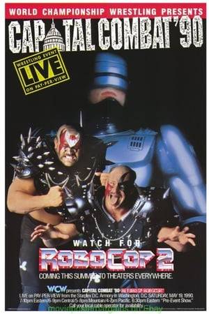 WCW Capital Combat: The Return of Robocop was a one time professional wrestling PPV event from the NWA held under the WCW name. It took place on May 19, 1990 from the D.C. Armory in Washington, D.C.. It featured a promotional crossover with the upcoming release of RoboCop 2, with RoboCop appearing during the PPV.  The main event was Ric Flair versus Lex Luger in defense of Flair's NWA Heavy Weight Championship. Doom challenged the NWA Tag Team Champions, The Steiner Brothers, Rock 'n' Roll Express competed against The Freebirds in a Corporal Punishment match, Paul Ellering fought Teddy Long in a hair vs hair match, and Mark Callous (later to become The Undertaker) wrestled Johnny Ace (later to become the WWE's Exec. VP of Talent Relations).