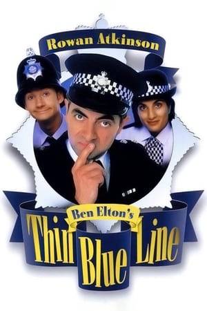 The Thin Blue Line is a British sitcom starring Rowan Atkinson set in a police station that ran for two series on the BBC from 1995 to 1996. It was written by Ben Elton.