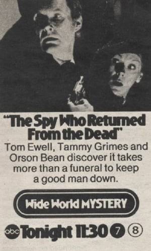 Spy spoof about a double agent involcved in a phony death plot.