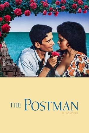 Simple Italian postman learns to love poetry while delivering mail to a famous poet; he uses this to woo local beauty Beatrice.