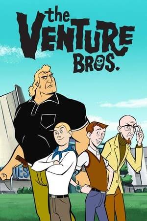 Hank and Dean Venture, with their father Doctor Venture and faithful bodyguard Brock Samson, go on wild adventures facing megalomaniacs, zombies, and suspicious ninjas, all for the glory of adventure. Or something like that.