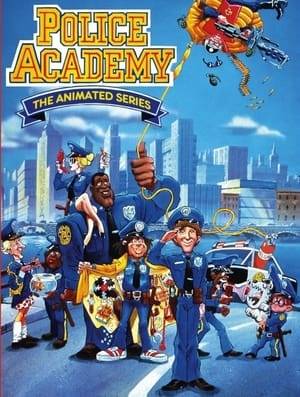 Police Academy: The Series, also known as Police Academy: The Animated Series, is a 1988 American animated television series based on the Police Academy series of films. The show was produced by Ruby-Spears Productions for Warner Bros. Television. It aired weekdays and lasted two seasons for a total of 65 episodes.

Some episodes feature a crime boss named Kingpin. His keen intelligence, girth, and stature are very similar to the Marvel Comics character of the same name. Other new characters were added to the show as well. Among them were a group of talking police dogs called the Canine Corps. They were made up of Samson, Lobo, Bonehead, Chilipepper, and Schitzy. The theme song is performed by the Fat Boys who also make an appearance in two episodes as House's Friends: Big Boss, Cool and Mark.

While the character of Carey Mahoney did appear in the show, he did not appear in either Police Academy 5: Assignment Miami Beach, Police Academy 6: City Under Siege, and Police Academy: Mission to Moscow.