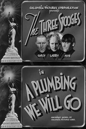 To escape the police, the stooges pose as plumbers and are hired to fix a leak in a fancy mansion, but they wind up crossing the electrical system with the plumbing and generally ruin the place.