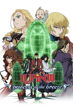 After a chaotic heist, Lupin and Jigen find themselves becoming caretakers of a baby boy, while a young sky pirate called Yutika is after their loot. Yutika is an inhabitant of the city-state of Shahalta, which has recently fallen to a shady minister. Soon, Lupin's gang and Yutika join forces to uncover one of Shahalta's greatest treasures, facing off against both Shahaltan authorities and Zenigata.