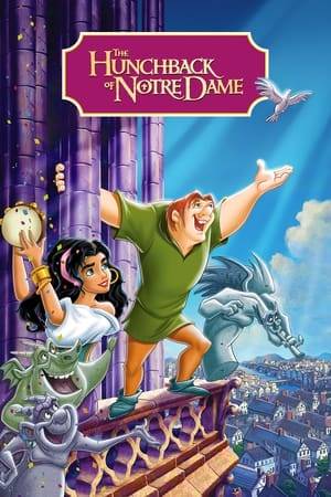 Isolated bell-ringer Quasimodo wishes to leave Notre Dame tower against the wishes of Judge Claude Frollo, his stern guardian and Paris' strait-laced Minister of Justice. His first venture to the outside world finds him Esmeralda, a kind-hearted and fearless Romani woman who openly stands up to Frollo's tyranny.