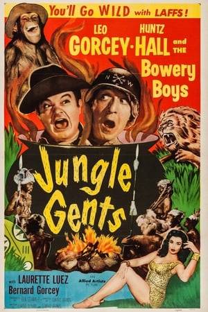 When a cold medicine causes Sach to be able to smell diamonds, he and the rest of the Bowery Boys are induced by a diamond dealer to accompany him to Darkest Africa in search of a legendary cache of them.