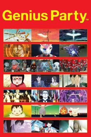 The seven short films making up GENIUS PARTY couldn’t be more diverse, linked only by a high standard of quality and inspiration. Atsuko Fukushima’s intro piece is a fantastic abstraction to soak up with the eyes. Masaaki Yuasa, of MIND GAME and CAT SOUP fame, brings his distinctive and deceptively simple graphic style and dream-state logic to the table with “Happy Machine,” his spin on a child’s earliest year. Shinji Kimura’s spookier “Deathtic 4,” meanwhile, seems to tap into the creepier corners of a child’s imagination and open up a toybox full of dark delights. Hideki Futamura’s “Limit Cycle” conjures up a vision of virtual reality, while Yuji Fukuyama’s "Doorbell" and "Baby Blue" by Shinichiro Watanabe use understated realism for very surreal purposes. And Shoji Kawamori, with “Shanghai Dragon,” takes the tropes and conventions of traditional anime out for very fun joyride.