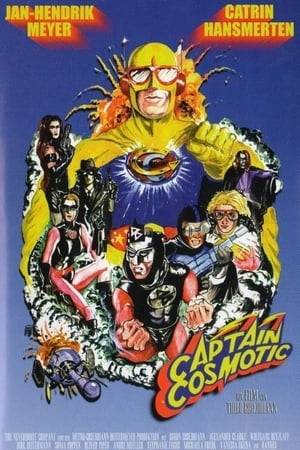 4 stupid aliens want to steal the earth' s core. But Captain Cosmotic, the worlds strongest hero, is hard to defeat!!