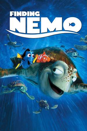 Nemo, an adventurous young clownfish, is unexpectedly taken from his Great Barrier Reef home to a dentist's office aquarium. It's up to his worrisome father Marlin and a friendly but forgetful fish Dory to bring Nemo home -- meeting vegetarian sharks, surfer dude turtles, hypnotic jellyfish, hungry seagulls, and more along the way.