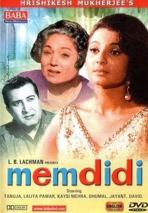 Memdidi tells a simple and endearing story of Mrs. Roy (Memdidi), who moves in as a new neighbor to the two local tough guys, Bahadur Singh (David) and Sher Khan (Jayant), with a heart of gold.  Hrishikesh Mukherjee's direction and screenplay makes this movie a gem and worth watching again and again.