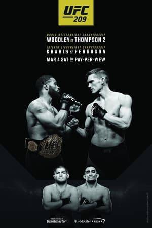 UFC 209: Woodley vs. Thompson 2 was a mixed martial arts event produced by the Ultimate Fighting Championship held on March 4, 2017, at the T-Mobile Arena in Paradise, Nevada. A UFC Welterweight Championship rematch between current champion Tyron Woodley and five-time kickboxing world champion Stephen Thompson headlined this event. The pairing met recently at UFC 205, as Woodley retained his title after the fight ended in a majority draw.