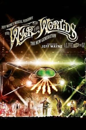 In 1978 Jeff Wayne composed and produced one of the most ground-breaking and bestselling musical works of all time. In 2006 Jeff Wayne's Musical Version of The War of The Worlds took to the stage with audiences and critics hailing it as one of the most innovative combinations of music, technology and live performance.  Now in 2013 The New Generation production is launched . With an all-star cast including Liam Neeson, Marti Pellow, Jason Donovan, Kaiser Chiefs' Ricky Wilson, Jetblack's Will Stapleton and Wicked's Kerry Ellis, plus stunning new 3D holography and a 3-ton 35ft Martian Fighting Machine, it's truly a musical multi-media extravaganza. Filmed Live at London's O2 Arena, Jeff Wayne's Musical Version of The War of The Worlds is a show not to be missed!