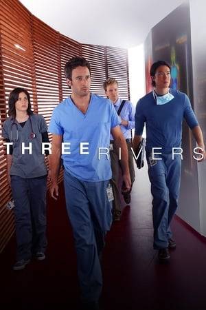 Three Rivers is an American television medical drama that debuted on CBS on October 4, 2009, starring Alex O'Loughlin in the role of an infamous transplant surgeon in Pittsburgh, Pennsylvania. On November 30, 2009, after just eight episodes of the season had aired, CBS announced that Three Rivers had been pulled from their schedule with no plans to have it returned, and the series was later officially cancelled. However, the series later returned to the network on June 5, 2010 to burn off the remaining unaired episodes.