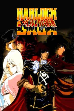 Harlock Saga is a six-part anime miniseries by Leiji Matsumoto. An adaptation of Das Rheingold, it tells the story of space pirate Captain Harlock and his crew as they try to stop a man who has stolen gold from the center of the galaxy and forged it into a powerful ring.