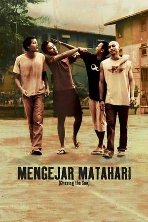 Mengejar Matahari is a coming of age tale of four childhood friends in a Jakarta ghetto whose bonds are tested as they grow into adulthood. They share a nightly ritual, "chasing the sun" (mengejar matahari), where they race through the ghetto, symbolically chasing their future. Their friendship becomes strained when Ardi and Damar fall in love with Apin's niece, Rara, just as a neighborhood bully is released from jail and seeks revenge. The film is both about the strength of friendship and a metaphor for the durability of the Indonesian archipelago.