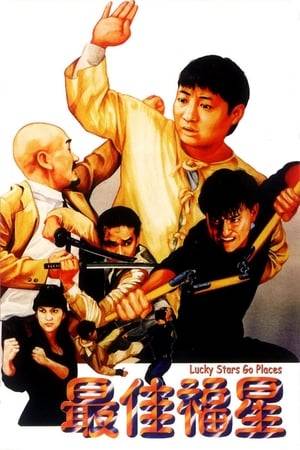 Lucky Stars Go Places, also known as The Luckiest Stars, is a 1986 Hong Kong action comedy film directed by Eric Tsang. It is the fourth film in the Lucky Stars series. It was an attempt to combine the original Lucky Stars troupe with the similar action comedy ensemble from the Aces Go Places series.