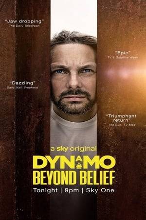 This three-part magic special combines jaw-dropping magic with the story of Dynamo’s road to recovery after his career threatening onslaught of chronic arthritis.