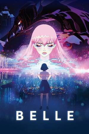 Suzu is a 17-year-old high-school student living in a rural town with her father. Wounded by the loss of her mother at a young age, Suzu one day discovers the massive online world "U" and dives into this alternate reality as her avatar, Belle. Before long, all of U's eyes are fixed on Belle, when, suddenly, a mysterious, dragon-like figure appears before her.