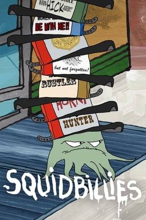 Squidbillies is an animated television series about the Cuylers, an impoverished family of anthropomorphic hillbilly mud squids living in the Appalachian region of Georgia's mountains. The show is produced by Williams Street Studios for the Adult Swim programming block of Cartoon Network and premiered on October 16, 2005. It is written by Dave Willis, co-creator of Aqua Teen Hunger Force, and Jim Fortier, previously of The Brak Show, both of whom worked on the Adult Swim series Space Ghost Coast to Coast. The animation is done by Awesome Incorporated, with background design by Ben Prisk.
