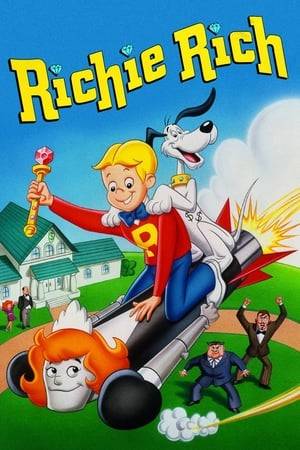 Richie Rich is an animated television series produced by Hanna-Barbera Productions that aired on ABC from 1980 to 1984 and again in 1988 as part of the weekend/weekday programming block The Funtastic World of Hanna-Barbera, Based upon Harvey Comics' popular Richie Rich comic book characters, the series shared time slots with Scooby-Doo and Scrappy-Doo, The Little Rascals, and Pac-Man over its original broadcast run. The other most visible character was Richie's dog, the appropriately named Dollar. The show airs occasionally on Boomerang; Boomerang's reruns feature the theme from The Richie Rich/Scooby-Doo Show and Scrappy Too! over the closing credits.