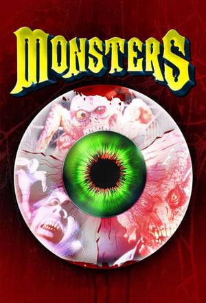Monsters is a syndicated horror anthology series which originally ran from 1988 to 1991 and reran on the Sci-Fi Channel during the 1990s. As of 2011, Monsters airs on NBC Universal's horror/suspense-themed cable channel Chiller in sporadic weekday marathons.

In a similar vein to Tales from the Darkside, Monsters shared the same producer, and in some ways succeeded the show. It differed in some respects nonetheless. While Tales sometimes dabbled in stories of science fiction and fantasy, this series was more strictly horror. As the name implies, each episode of Monsters featured a different monster which the story concerned, from the animatronic puppet of a fictional children's television program to mutated, weapon-wielding lab rats.

Similar to Tales, however, the stories in Monsters were rarely very straightforward action plots and often contained some ironic twist in which a character's conceit or greed would do him in, often with gruesome results. Adding to this was a sense of comedy often lost on horror productions which might in some instances lighten the audience's mood but in many cases added to the overall eeriness of the production.