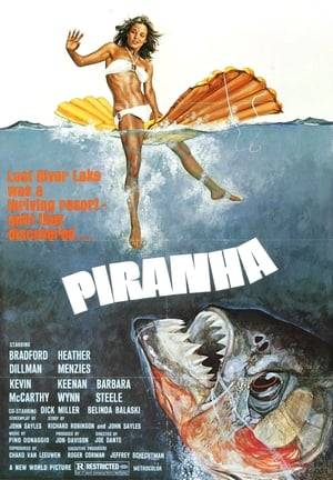 When flesh-eating piranhas are accidently released into a summer resort's rivers, the guests become their next meal.