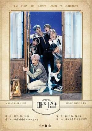BTS 5th Muster: Magic Shop was BTS's 5th Muster concert and fan meeting event. It took place from June 15, 2019 to June 23, 2019 in Busan and Seoul, South Korea.