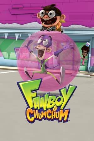 Fanboy and Chum Chum are fans of all things science fiction and fantasy, and wear wild superhero costumes with their underwear on the outside. Their lives are filled with adventure, from Fanboy's teacher turning into a zombie to an ice monster operating the Frosty Freezy Freeze machine. Their pal Kyle usually tags along on their escapades. Kyle is a real wizard, but Fanboy and Chum Chum are oblivious to his mystical powers, although they live in a world of fantasy.