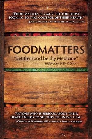 With nutritionally-depleted foods, chemical additives and our tendency to rely upon pharmaceutical drugs to treat what's wrong with our malnourished bodies, it's no wonder that modern society is getting sicker. Food Matters sets about uncovering the trillion dollar worldwide sickness industry and gives people some scientifically verifiable solutions for curing disease naturally.
