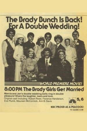 Made-for-tv movie, the pilot for a "Brady Bunch" revival series, "The Brady Brides." Jan and Marcia have met the men of their dreams and decide to tie the knot. They agree to hold the weddings together in the family's back yard, but fight over whether to have a modern ceremony or a traditional one. Can the marriages be saved? All of the original cast members (except cousin Oliver) put in a return appearance.