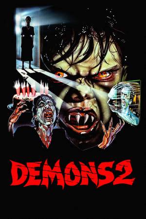 A group of tenants and visitors are trapped in a 10-story high-rise apartment building infested with demons who proceed to hunt the dwindling humans down.