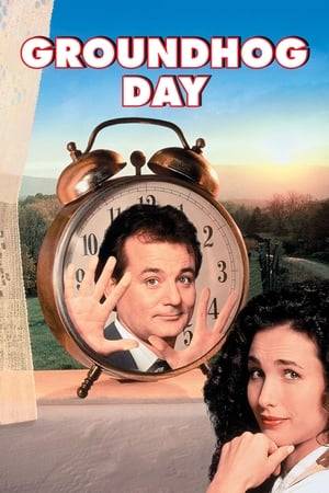 A narcissistic TV weatherman, along with his attractive-but-distant producer, and his mawkish cameraman, is sent to report on Groundhog Day in the small town of Punxsutawney, where he finds himself repeating the same day over and over.