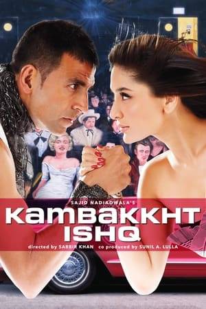 Kambakkht Ishq is about a stuntman and a supermodel that don't believe in love but through a hilarious series of events they fall for each other.