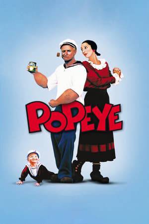 Popeye is a super-strong, spinach-scarfing sailor man who's searching for his father. During a storm that wrecks his ship, Popeye washes ashore and winds up rooming at the Oyl household, where he meets Olive. Before he can win her heart, he must first contend with Olive's fiancé, Bluto.