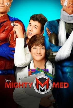 Mighty Med is a live-action comedy series starring popular Disney Channel stars Bradley Steven Perry and Jake Short, premieres as a special one-hour event, October 7 on Disney XD. The series is created by Jim Bernstein and Andy Schwartz, and is executive produced by Bernstein and Stephen Engel.
