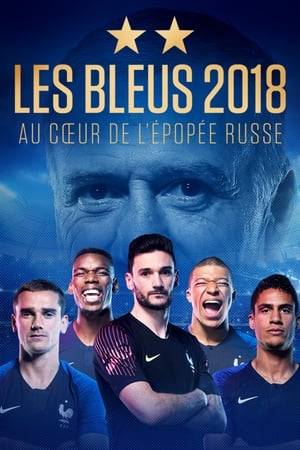 Les Bleus 2018 – At The Heart of the Russian Epic is a documentary series that tells the story of an extraordinary adventure. At the core of Les Bleus, we see how the group lives and manages the pressure, the matches and gives its utmost to succeed. The film follows the team from the friendlies of March to June and their preparations in Clairefontaine up to the matches in the World Cup.