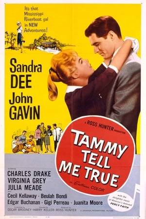 Tammy leaves the river in Mississippi to attend college, developing a relationship with Tom Freeman (John Gavin). Sandra Dee replaces Debbie Reynolds in this and the third Tammy movie. This film introduces both a new theme song, "Tammy Tell Me True", and the character of Mrs. Annie Call, played by veteran Beulah Bondi. Mrs. Call ultimately moves in with Tammy at the Ellen B. and would be the catalyst for the events in the following film, "Tammy and The Doctor".