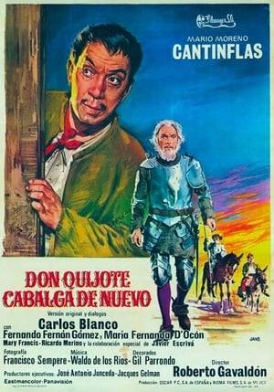 A new vision of the Knight of the sad figure, which lives obsessed by the chivalry and its codes of honor. Accompanied by his unusual squire Sancho Panza, Don Quixote recalls some of the adventures they've shared.
