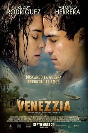 The movie is set in 1942 when the United States begins an espionage program in South America due to the potential thread of Nazis submarines in the Caribbean. Venezuela though not officially at war against the Axis powers had been supplying oil to the allies during the Second World War. Frank Moore (Herrera), an Hispanic American spy, travels to a small town in the Caribbean coastal area of Venezuela where he meets Venezzia (Rodriguez), the wife of a Venezuelan commander Enrique Salvatierra (Romero), and they both begin a romantic relationship which will make them forget the reality of a world at war.