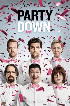 A group of struggling actors and dysfunctional dreamers wait for their big break while they are stuck serving hors d'oeurves for a Hollywood catering company 'Party Down.'