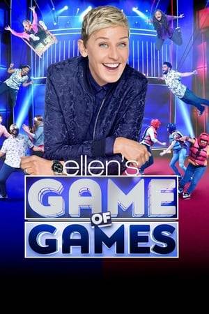 An hour of supersized versions of the most popular and hilariously fun games from The Ellen DeGeneres Show. Contestants, pulled right from the audience, will have to maneuver massive obstacles, answer questions under immense pressure and face a gigantic plunge into the unknown.