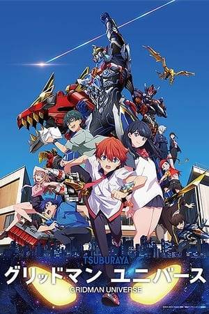 Sometime ago, this world was created by a girl, and was then destroyed by her in order to vent her frustration towards the reality. It was Gridman the Hyper Agent, the humane monster she created, Yuta Hibiki and his friends who saved her heart. Yuta Hibiki had just become a second-year high school student and decided to reveal his feelings to his classmate, Rikka. However, Kaiju suddenly appeared and began to attack the city. Gridman came back from the alternate dimension and told Yuta that worlds of different dimensions which were once in harmony were rapidly losing their balance. When the red dragon Dyan Rex, the Gridman's supporters named “Neon Genesis Junior High Students”, and the residents of an alternative world, Yomogi Asanaka and his friends appeared one by one, Yuta was once again caught up in a great crisis…