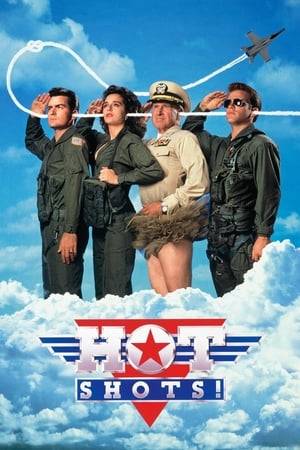 The gang that created Airplane and The Naked Gun sets its sights on Top Gun in this often hilarious spoof starring Charlie Sheen, who previously only inspired laughs with his personal life. He plays Topper Harley, a fighter pilot with an ax to grind: clearing the family name. He gets involved in a relationship with Valerie Golino, a woman with an unusually talented stomach. But his mission is to avenge his father. Lloyd Bridges, late in his career, revealed an aptitude for this kind of silliness, here as a commander who is both incredibly dim and delightfully accident prone. Directed by Jim Abrahams, the film makes fun of a variety of other films as well, from Dances with Wolves to The Fabulous Baker Boys. It was so successful that they all returned in the sequel, Hot Shots! Part Deux.