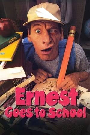 Jim Varney's recurring dim-bulb character Ernest P. Worrell returns in this film as a school janitor seeking to obtain a high school diploma.